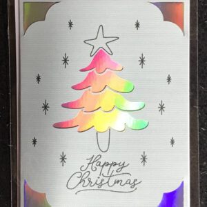 Weihnachtskarte Tannenbaum A