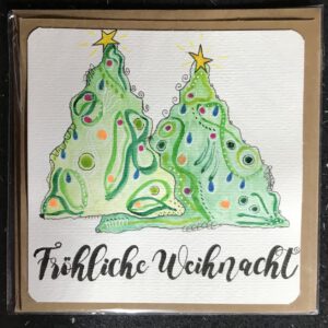 Weihnachtskarte Tannenbaum B